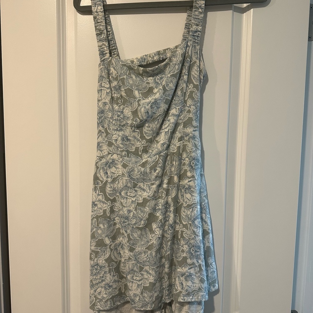 Abercrombie floral skort dress